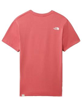 Camiseta The North Face Simple Dome Mujer Rosa