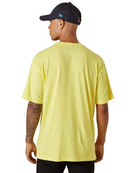 Camiseta New Era  Los Angeles Dodgers Hombre Amarillo