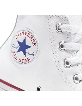 Zapatillas Converse All Star Leather Mujer Blanco