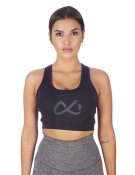 Top Ditchil Fire Sports Mujer Negro