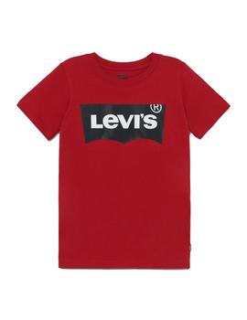 Camiseta Levis Batwing Junior Roja