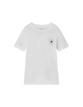 Camiseta Converse Printed Niño Blanco