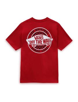 Camiseta Vans  Otw Og 66-B Junior Rojo