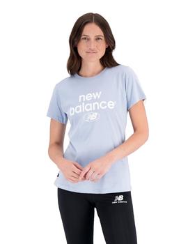 Camiseta New Balance Reimagined Archive Mujer Celeste