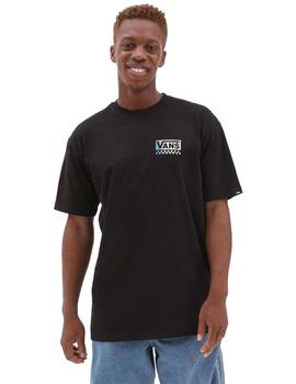 Camiseta Vans Global  Stack-B Hombre Negro