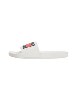 Chanclas Tommy Essential Mujer Blanca