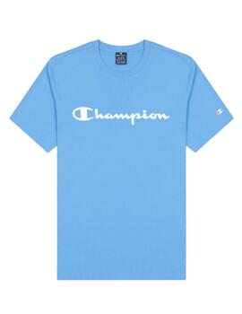 Camiseta Champion Crewneck Hombre Azul