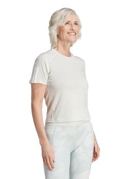 Camiseta Adidas Essentials Train Mujer Beige
