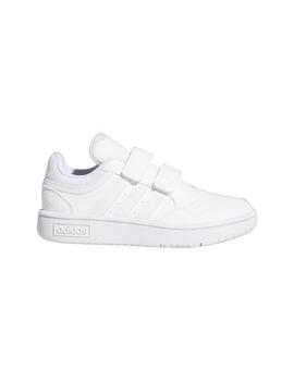 Zapatilla Adidas Hoops 3.0 Junior Blanco