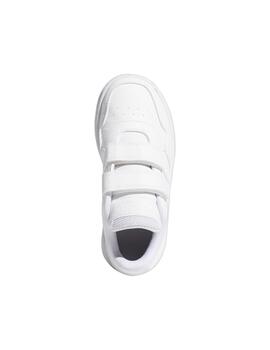 Zapatilla Adidas Hoops 3.0 Junior Blanco