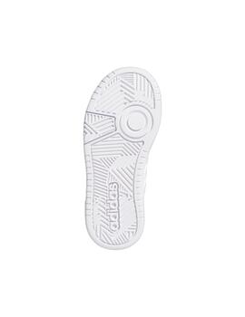 Zapatilla Adidas Hoops 3.0 Junior Blanco