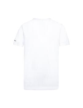 Camiseta Converse Logo All Star Niño Blanca