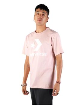 Camiseta Star Chevron Tee Pink Sage Unisex Rosa