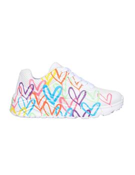 Zapatillas Skechers Uno Lite-Spread The Love Junior
