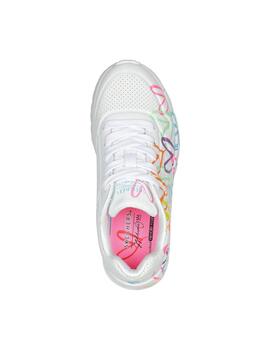 Zapatillas Skechers Uno Lite-Spread The Love Junior