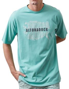 Camiseta Altonadock Hombre Aguamarina