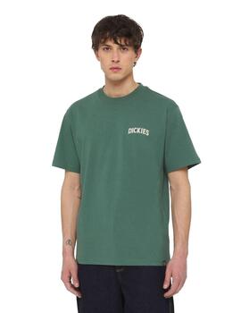 Camiseta Dickies Raven Dark Forest Hombre Verde