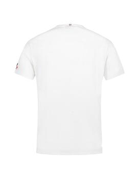 Camiseta Le Coq Sportif France Rugby Fanwear Hombre Blanco