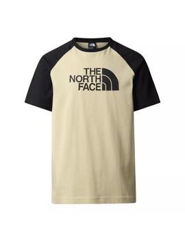 Camiseta TNF Raglan Easy Hombre Beige