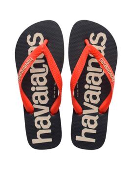 Chanclas Havaianas Top Logomania 2 Blood Ora Naranja