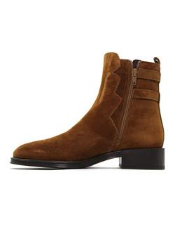 Bota Alpe Couture Mujer Marrón