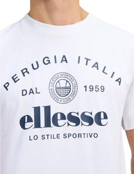 Camiseta Ellesse Pepito Hombre Blanco