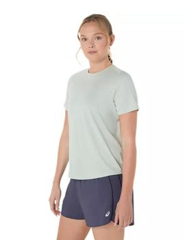 Camiseta Asics Performance Running Mujer Gris