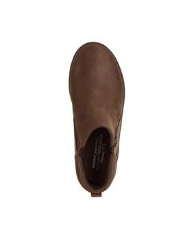 Botín Skechers Lovely Vibe Mujer Chocolate