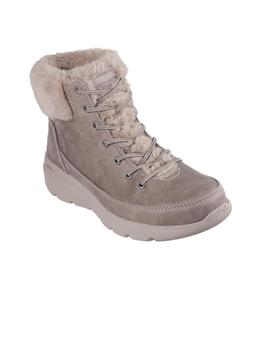 Botín Skechers Glacial Ultra Mujer Taupe