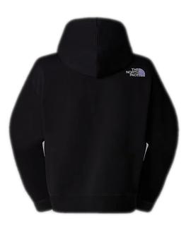 Sudadera North Face  Essential Crop Mujer Negro