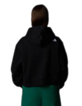 Sudadera North Face  Essential Crop Mujer Negro