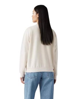 Sudadera Levis Everyday Sugar Swizzle Mujer Blanco