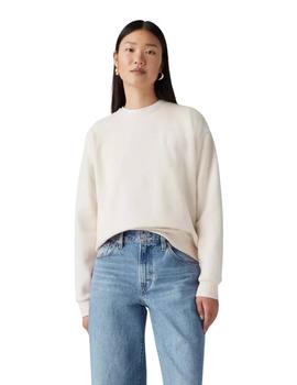 Sudadera Levis Everyday Sugar Swizzle Mujer Blanco