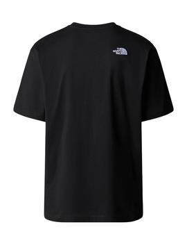 Camiseta The North Face Simple Dome Oversize Hombre Negro
