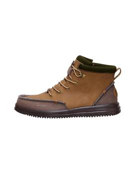 Botín Hey Dude Bradley Classic Tumbled Hombre Marrón