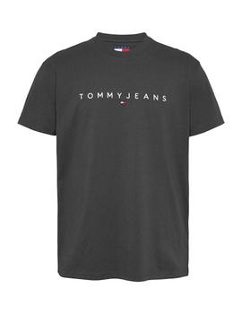 Camiseta Tommy Hilfiger Regular Hombre Gris