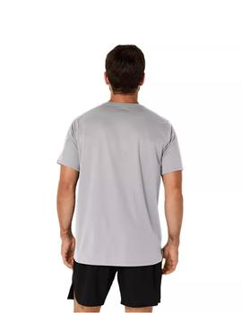 Camiseta Asics Performance Hombre Gris