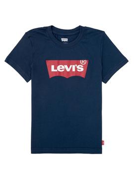 Camiseta Levis Batwing Junior Marino