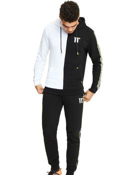 Pantalon 11 Degrees Colour Block Jogger Hombre Negro