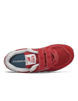 Zapatillas New Balance 574 Velcro Junior Rojo