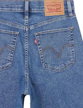 Pantalón Levis High Waisted Mujer Azul