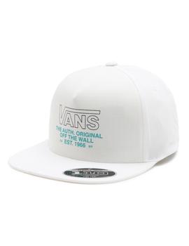 Gorra Vans  Mn Sequence 110 Snapback Unisex Blanco