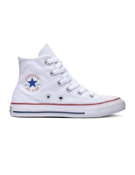 Zapatillas Converse All Star Hi Junior Blanco