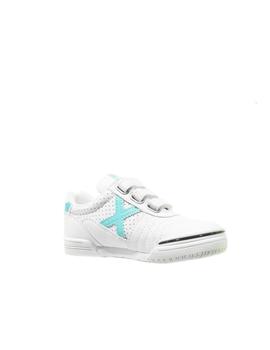 Zapatillas Munich G3 Profit 281 Kid Velcro Blanco