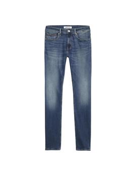 Pantalón Tommy Scanton Slim Hombre Denim