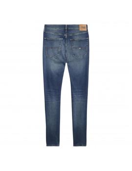 Pantalón Tommy Scanton Slim Hombre Denim