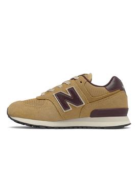 Zapatillas New Balance 574 Niño Marrón