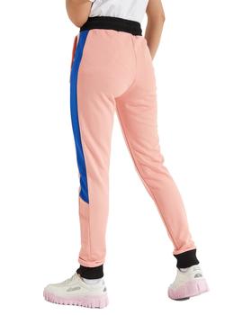 Pantalón Largo Ellesse Parasol Trackl Mujer Rosa