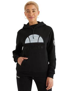 Sudadera Con Capucha Ellesse Rusina Mujer Negro