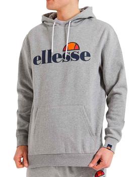 Sudadera Con Capucha Ellesse Gottero Hombre Gris